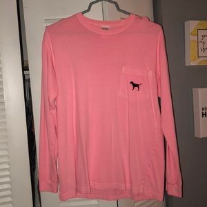 hot pink PINK long sleeve
